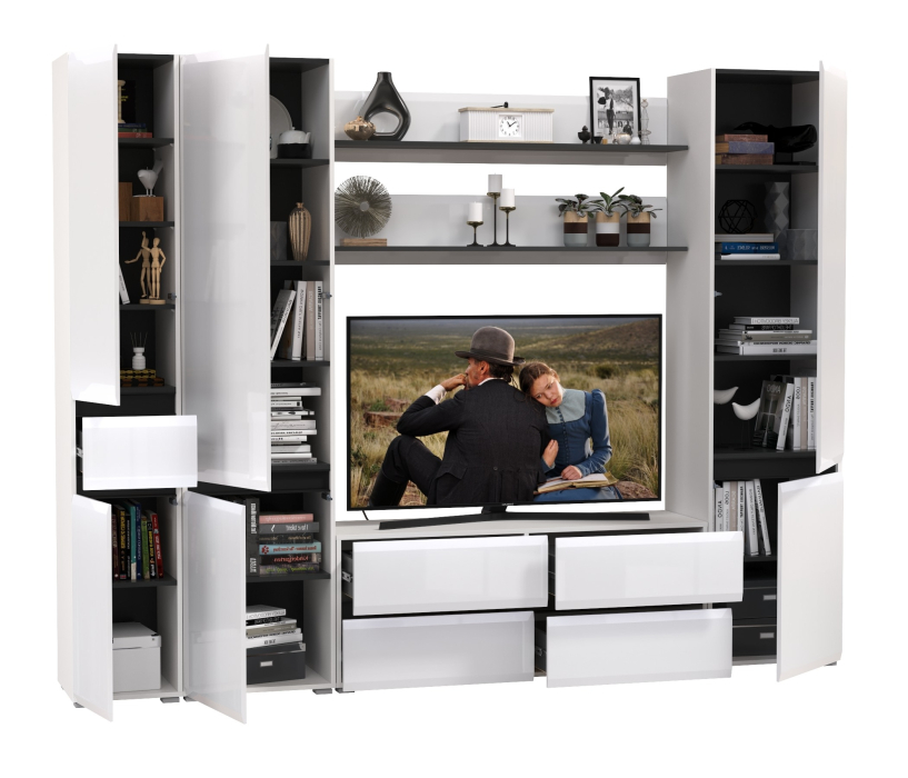 Стенки для гостиной, Сидней Комплектация № 63