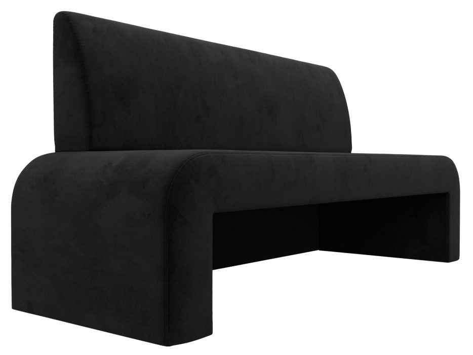 Диваны прямые кухонные, Диван кухонный прямой Кармен, велюр