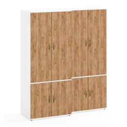 Два мебельных шкафа Лидер-8 МД 19Б и МД 20Б