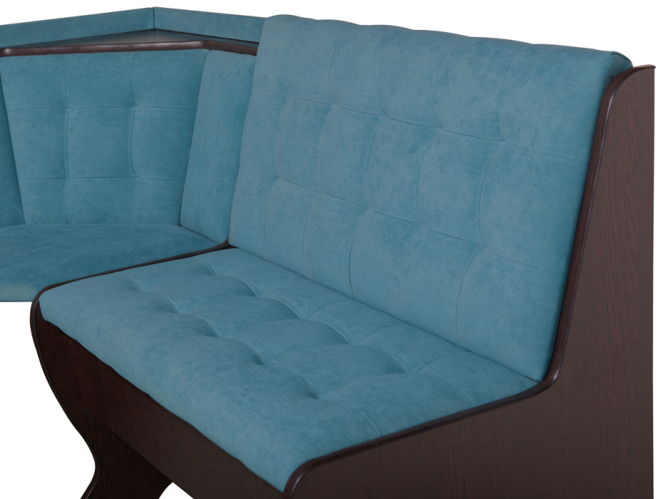 Кухонные уголки, Кухонный уголок Стиль 1Л (со столом СТ-2У) Дуб венге / велюр