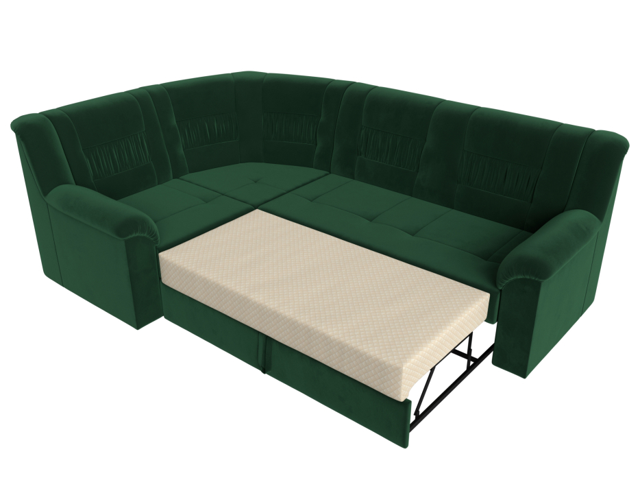 Диваны угловые в гостиную, Угловой диван Карелия левый, велюр