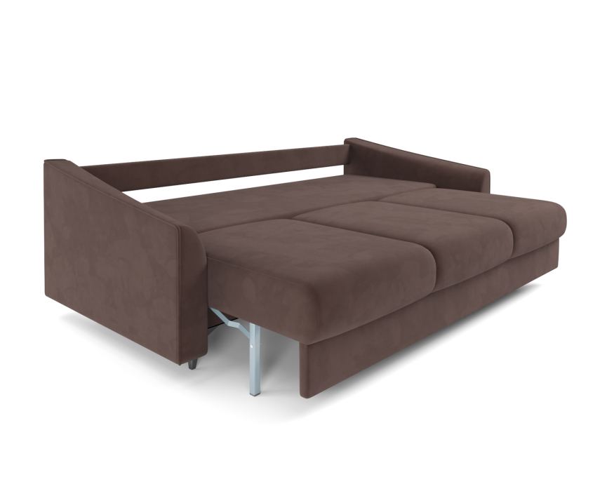 Диваны кровати со спальным местом, Диван прямой тик-так Уэльс (Велюр)