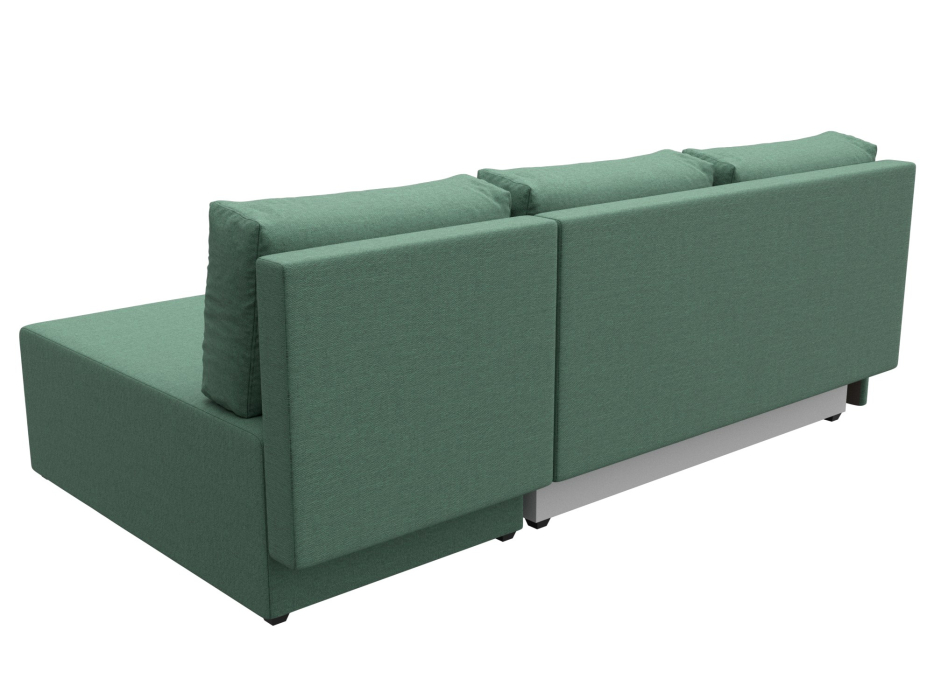 Диваны угловые в гостиную, Диван угловой Поло правый угол, рогожка Амур