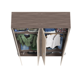 Два шкафа для одежды Домино 2-3430