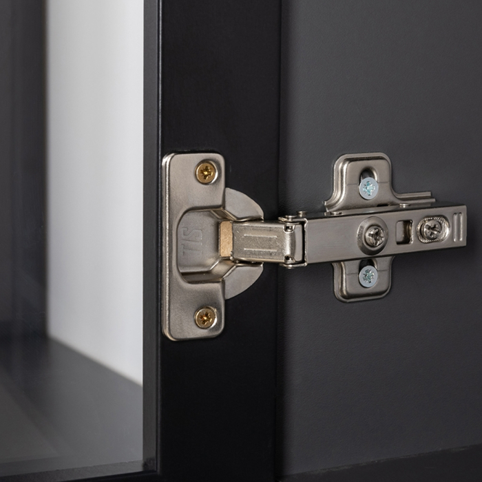 Шкафы распашные, Горка в гостиную с с тремя стеклянными дверками Сидней 13.201