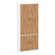 Для одежды, Два пенала Лидер-8 с выдвижной штангой для верхней одежды и полкой