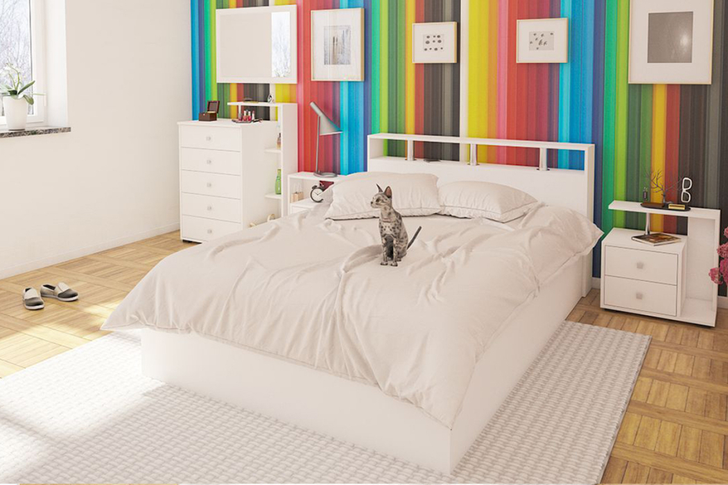 Комоды, Комод с зеркалом Камелия