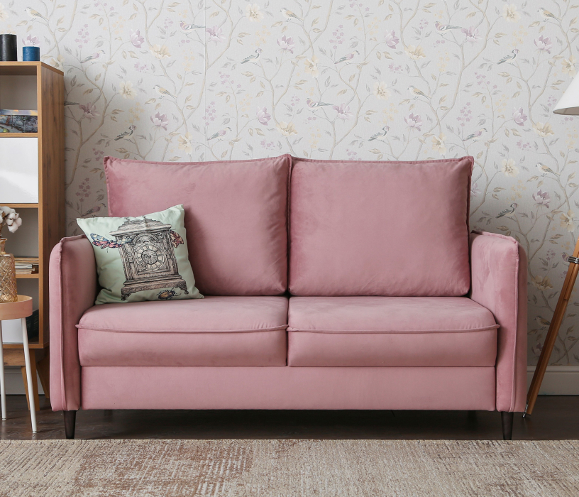 Дизайнерские диваны для гостиной, Диван-кровать Фьорд SMART 140, велюр