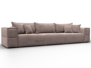 Диван прямой Лига-058 НПБ Лонг, велюр TOWER