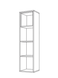 Бэль 10.63  Шкаф навесной