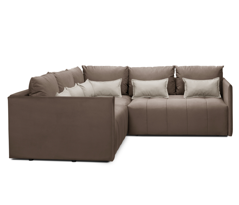 Диваны угловые в гостиную, Диван еврокнижка угловой Чилетти Лонг