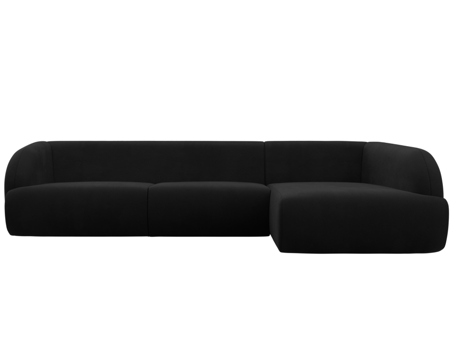 Диваны угловые в гостиную, Диван угловой Лига-041 правый угол, микровельвет