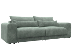 Диваны еврокнижки, Диван прямой Лига-056 НПБ, велюр BRUT