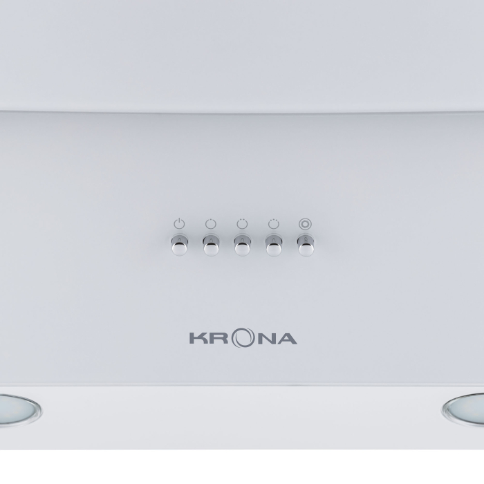 Вытяжки, Вытяжка кухонная INGA 600 white push button