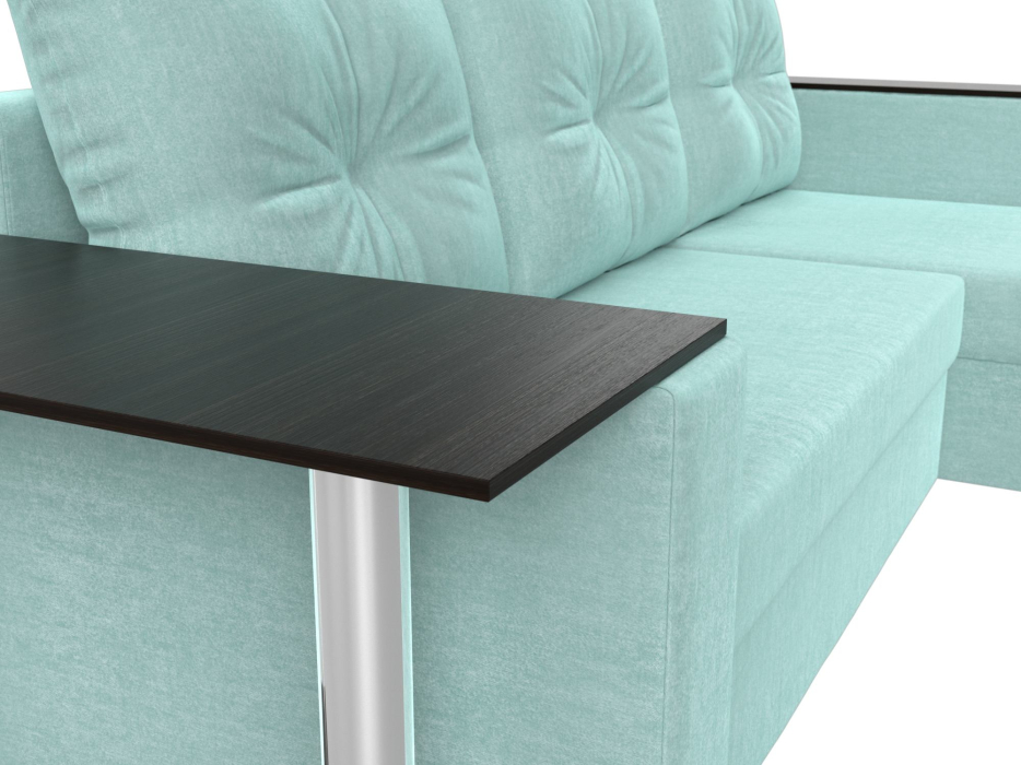 Диваны угловые в гостиную, Угловой диван Атланта правый угол, рогожка Амур