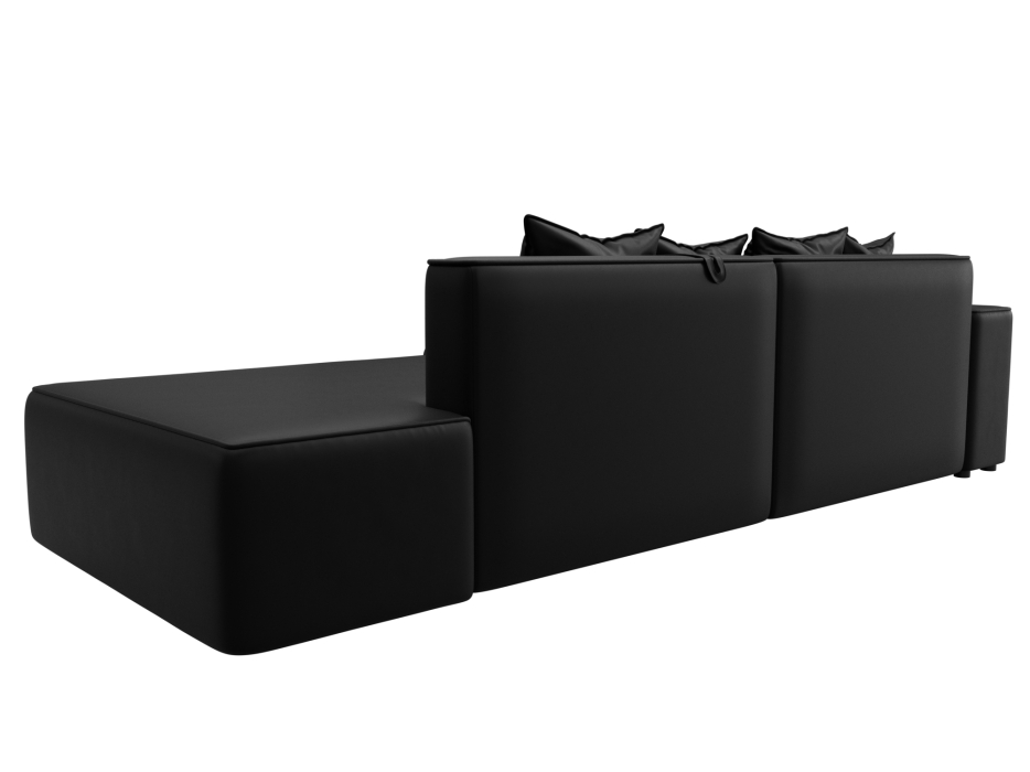 Диваны угловые в гостиную, Диван угловой Лига-079 угол левый, экокожа GRIFON