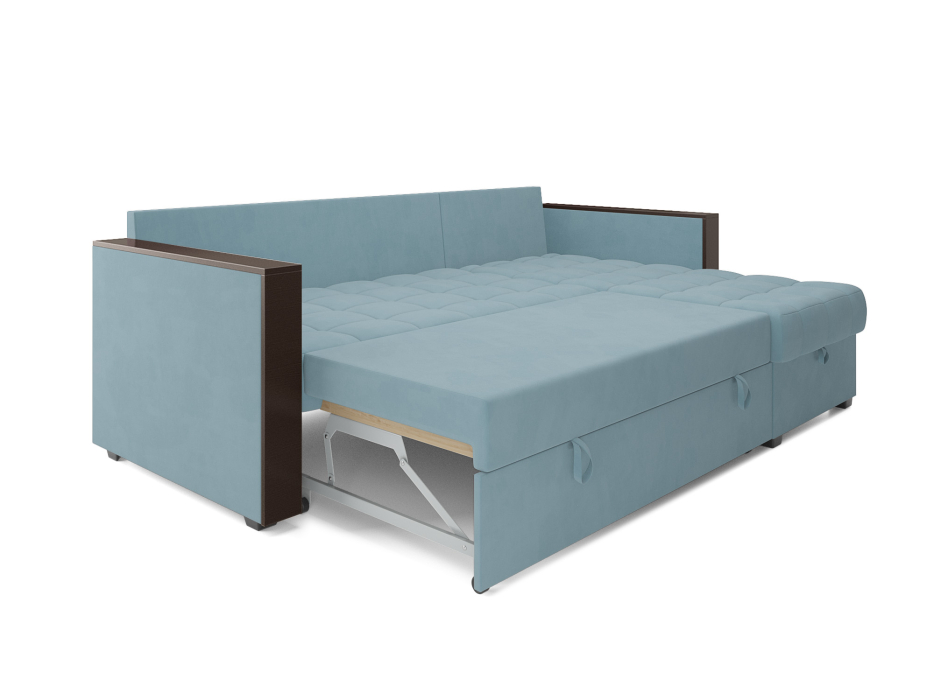 Диваны угловые в гостиную, Диван угловой Техас (Велюр)