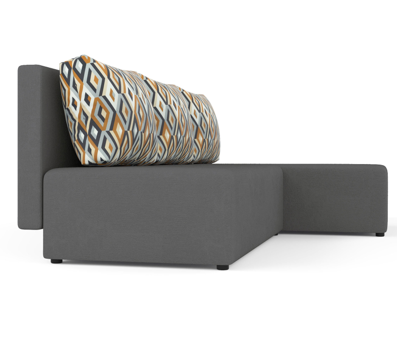 Диваны угловые в гостиную, Угловой диван-кровать Рим, велюр