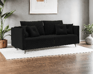 Диван прямой Вашингтон тик-так (Велюр)