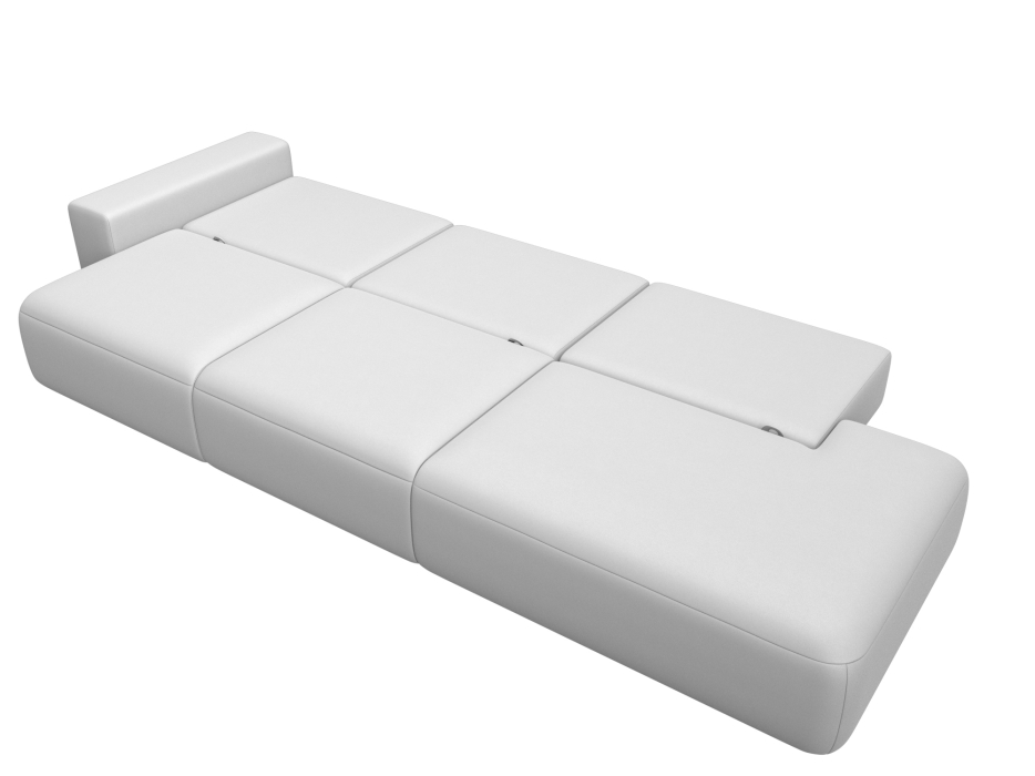 Диваны еврокнижки, Диван прямой Лига-036 НПБ Модерн Лонг подлокотник слева, экокожа GRIFON