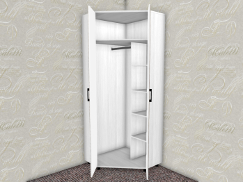 Модульная система Грейс Шкаф ШК-5016  Снежный Ясень