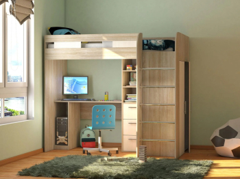 Кровать-чердак Леонора