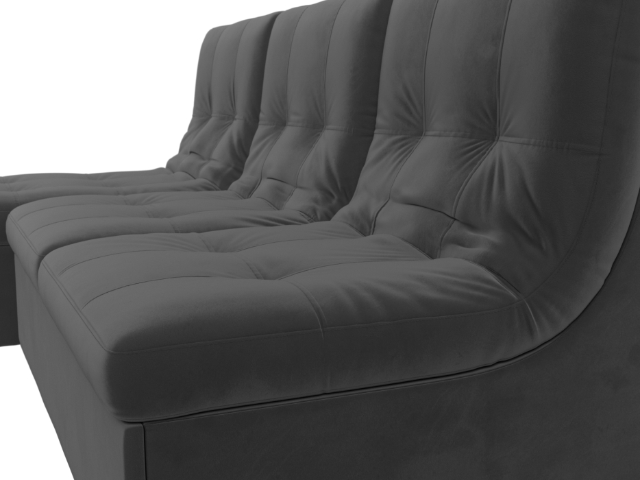 Диваны угловые в гостиную, Угловой диван Релакс угол правый, велюр