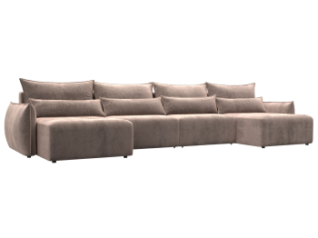 Диван П-образный Лига-051 НПБ Лонг, велюр TOWER