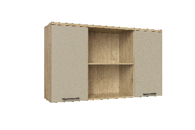 Модульная система Грейс Антресоль АН-5025  Гикори Джексон Светлый