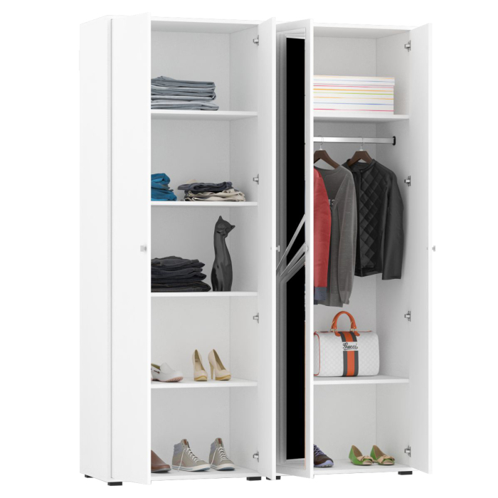 Шкафы распашные, Шкаф 4-х створчатый Камелия