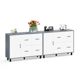 Два комода РВК 125-1204 с дверкой и 4-мя ящиками