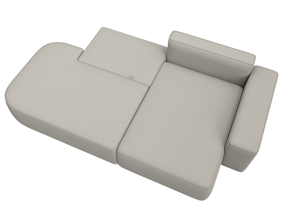 Диваны угловые в гостиную, Диван угловой Лига-065 угол правый, рогожка Амур