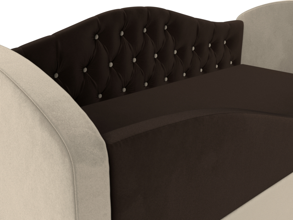 Кровати одноярусные, Детская кровать Сказка Люкс, микровельвет