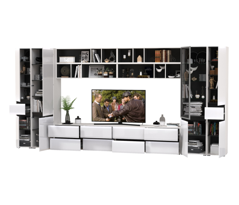 Стенки для гостиной, Сидней корпусная мебель для гостиной № 93