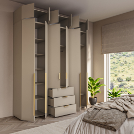 Шкаф Фиеста Л с антресолью