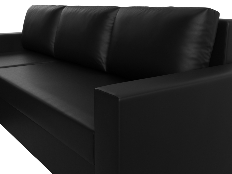 Диваны угловые в гостиную, Угловой диван Траумберг Лайт левый угол, экокожа