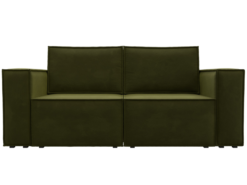 Диваны кровати со спальным местом, Диван прямой Куба мини, микровельвет