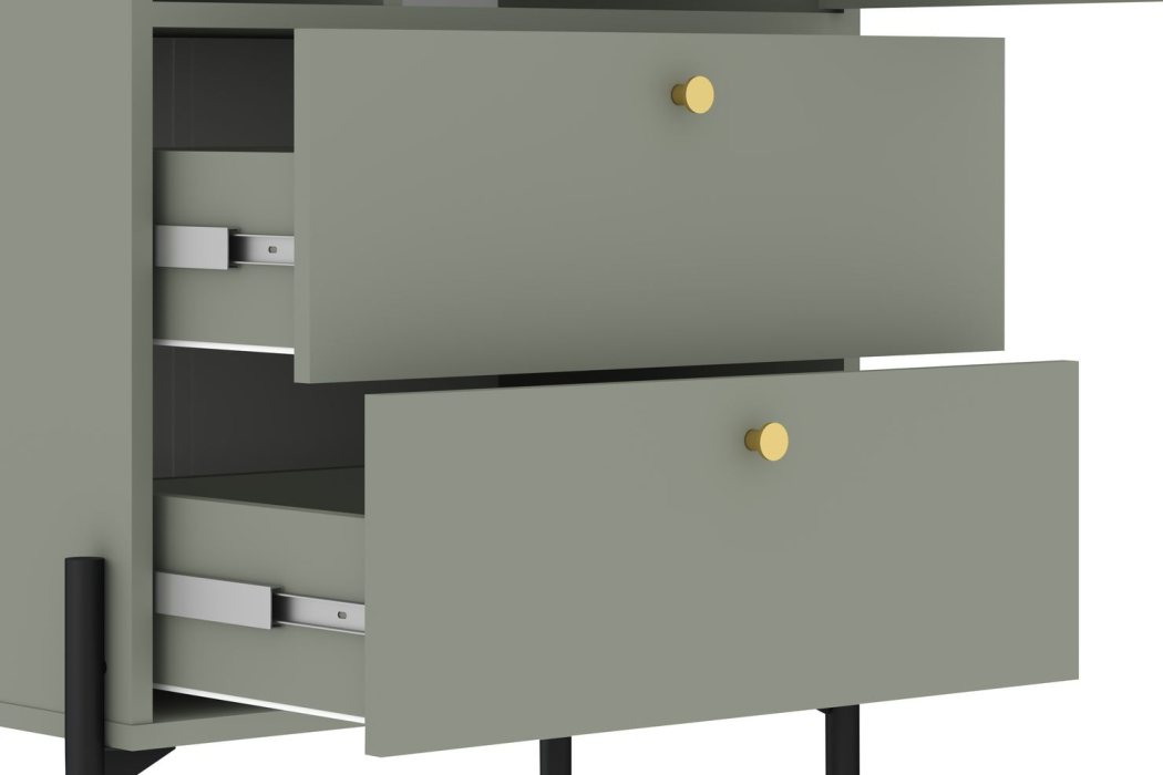 В гостиную, Шкаф Нуар НМ 11.78 