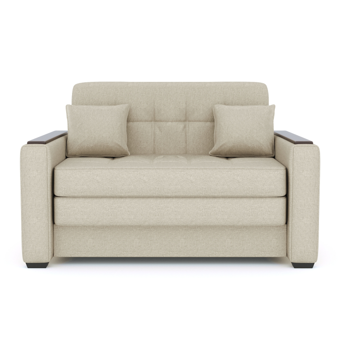 Диваны с ящиком для белья, Диван- кровать Этро Вуд, рогожка, 110