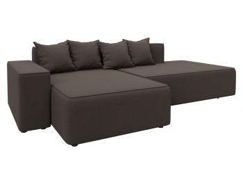 Диван угловой Лига-079 угол левый, рогожка Амур