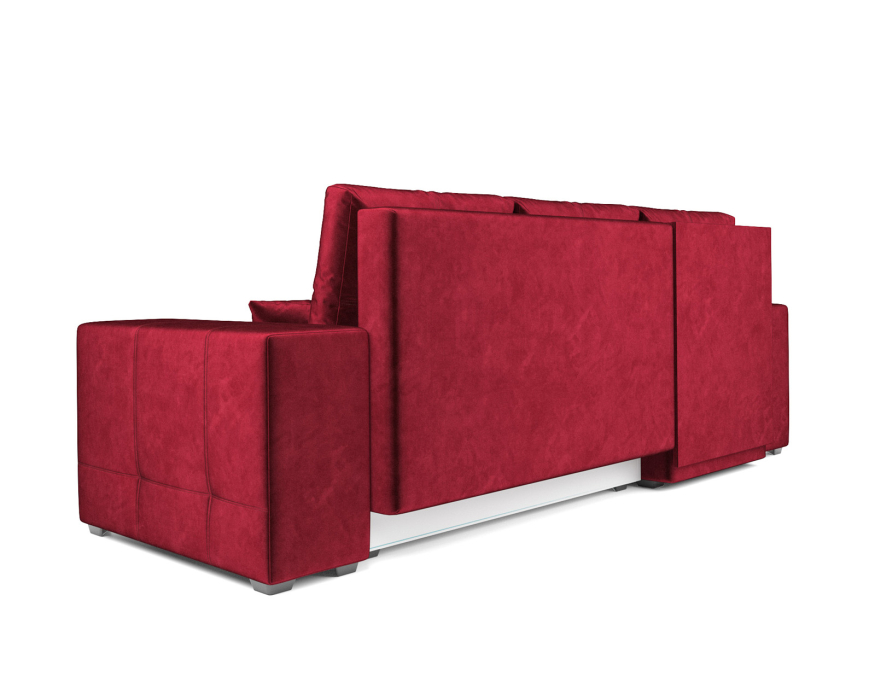 Диваны угловые в гостиную, Диван угловой Монреаль Левый угол (Бархат)