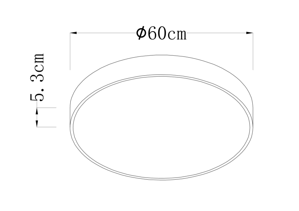 Люстра потолочная, Люстра потолочная ARENA 60см