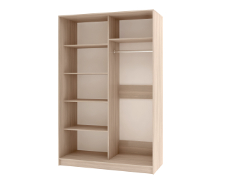 Шкаф купе СТАНДАРТ КОМБО 2. габарит 1400х600х2200