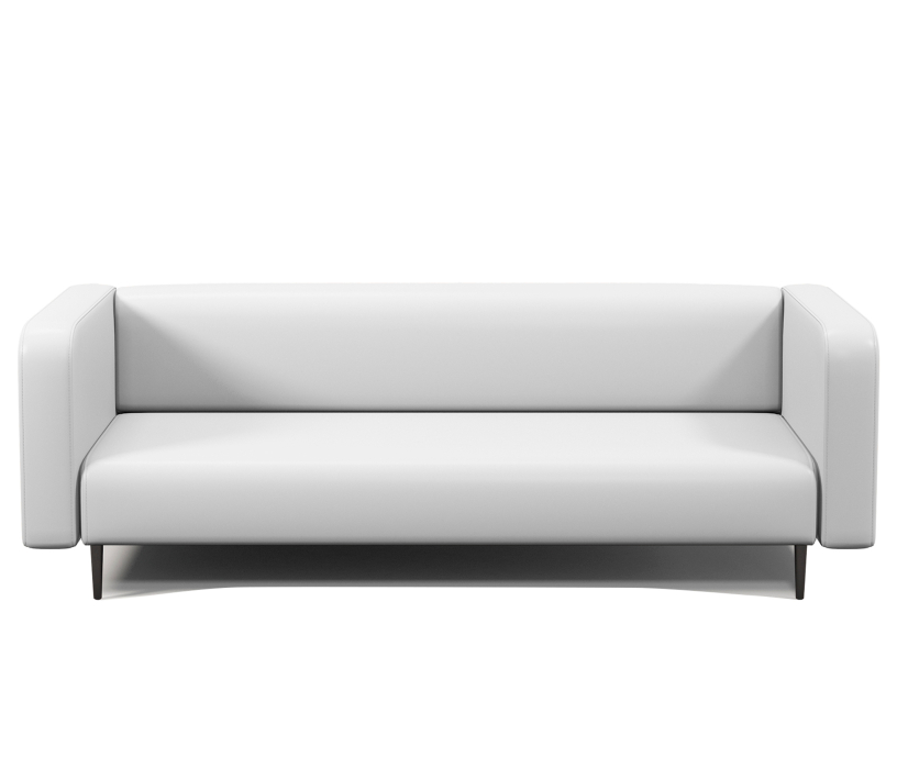 Диваны  офисные, Диван офисный 3-х местный Акцент, экокожа