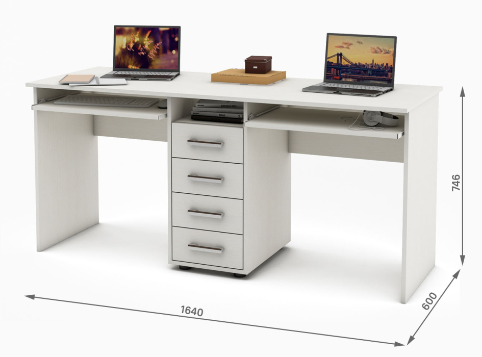 Прямые, Письменный стол Остин-8К