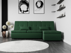 Диваны угловые в гостиную, Угловой диван Калифорния-2 ППУ, велюр