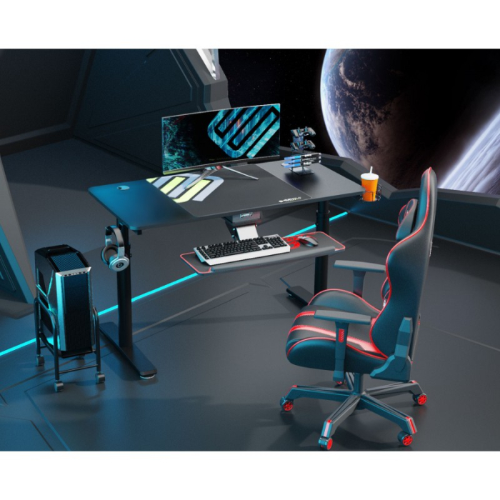 Геймерские, Стол для компьютера с регулировкой высоты EUREKA