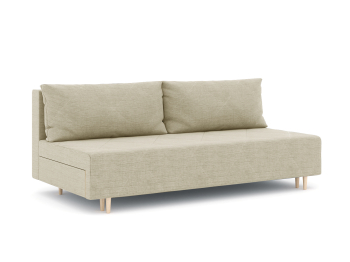 Диван-кровать Милли без подлокотников, рогожка Люкс