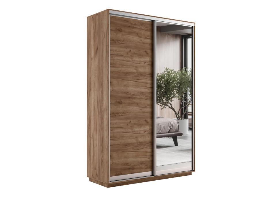 Шкафы-купе, Шкаф-купе Экспресс Медиум дуо 2200 x 1600 x 600