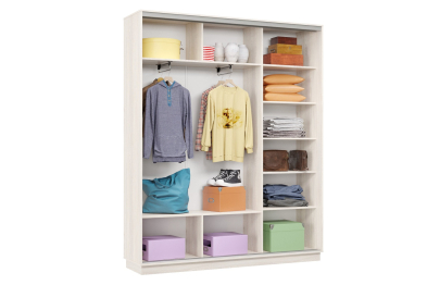 Шкаф-купе Премьер Лайт 21 (11;11;11) трехдверный